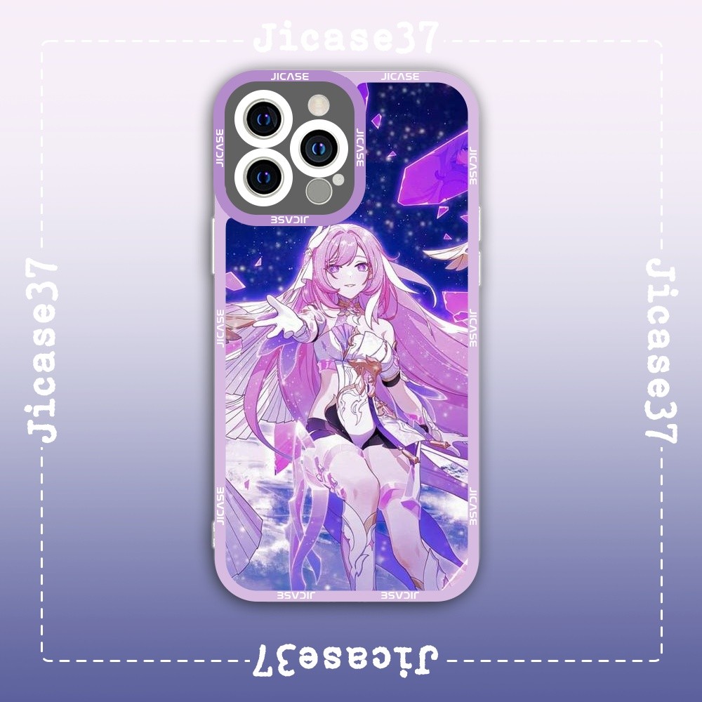 Samsung Xiaomi Oppo Honkai impact 3 Elysia Square Edge iPhone Case