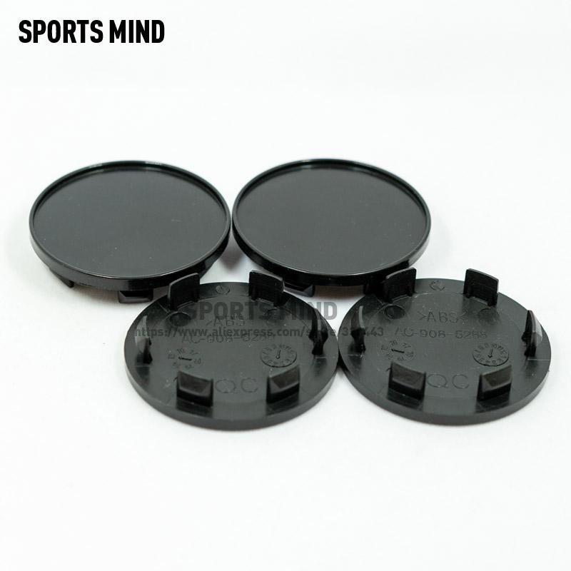 4 ชิ้น/ล็อต 59 มม.Universal Auto Car Wheel Center Hub Cap Dust Caps รถศูนย์ล้อขอบ Hubs ครอบคลุมอุปกร