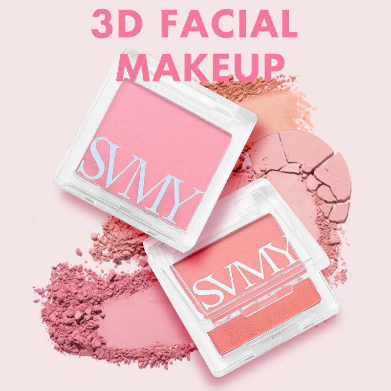BM-shop2: ลาเมล่าบลัชออนหัวใจ บลัชออนโทนส้ม ส้มพีช ชมพูพีช เนื้อดี สีสวย S8111