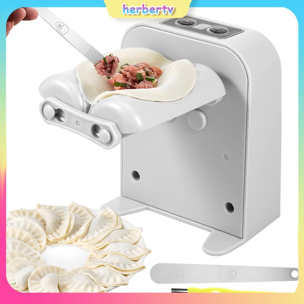 เครื่องทําเกี๊ยวไฟฟ้า1200มิลลิแอมป์ชั่วโมงชาร์จเกี๊ยวชงกด2โหมดอัตโนมัติเกี๊ยวชงด้วยบรรจุช้อนแปรง ร้านค้า7924
