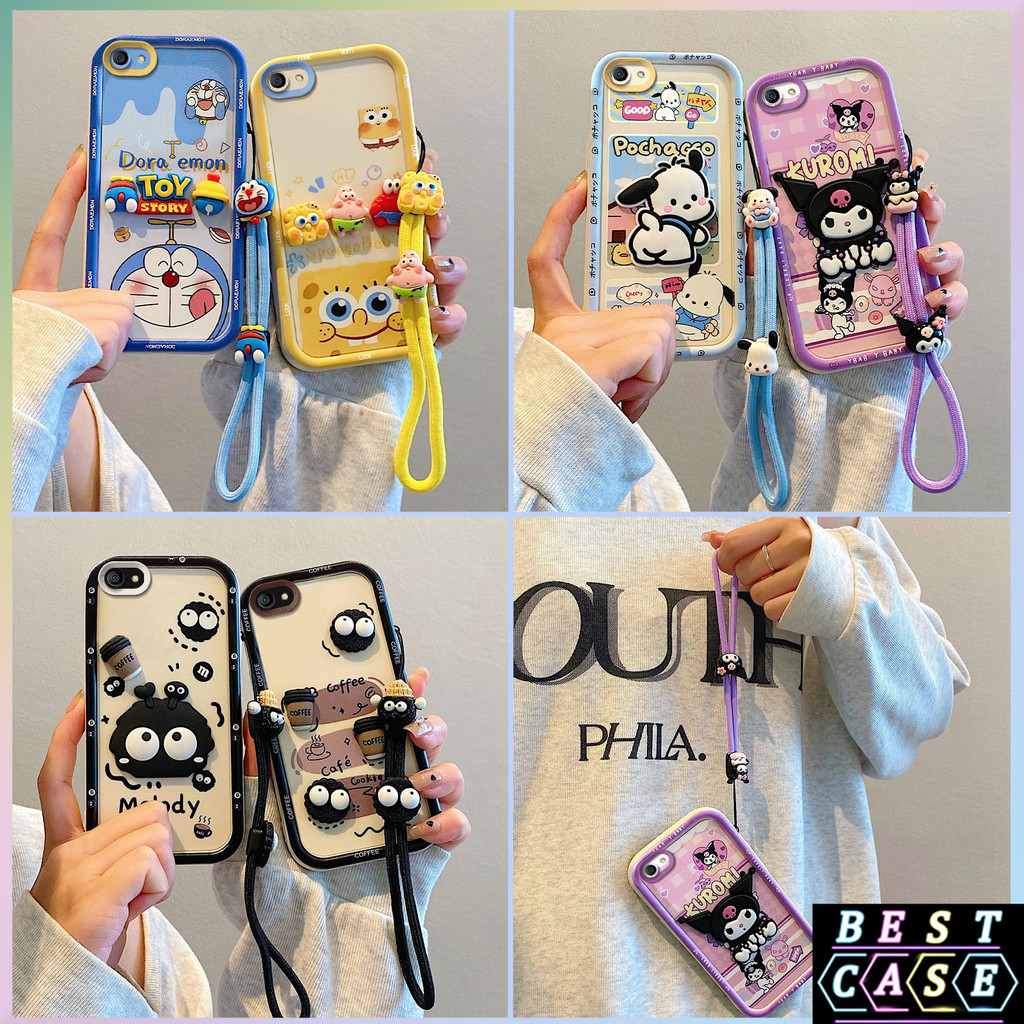 เคส vivo Y66 เคส vivo V5 เคส vivo Y67 เคส vivo v5s เคสใช้งานร่วมกับ Doraemon Spongebob สามมิติรูปตุ๊กตาน่ารักนุ่มเคสโทรศัพท์ TY-TYGZ