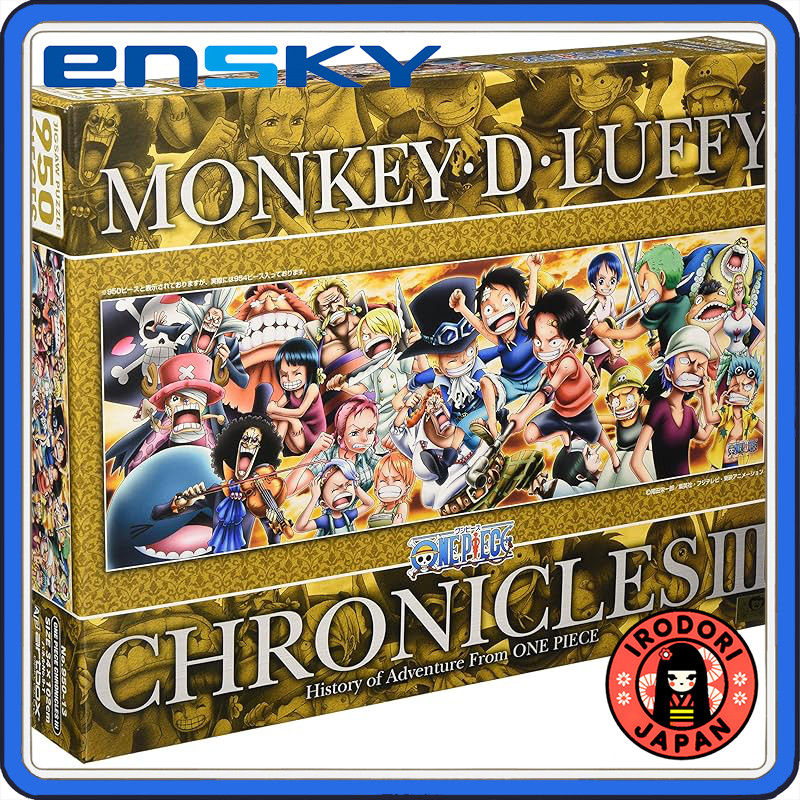 ENSKY 950-Piece Jigsaw Puzzle ONE PIECE CHRONICLES Collection (34x102cm)