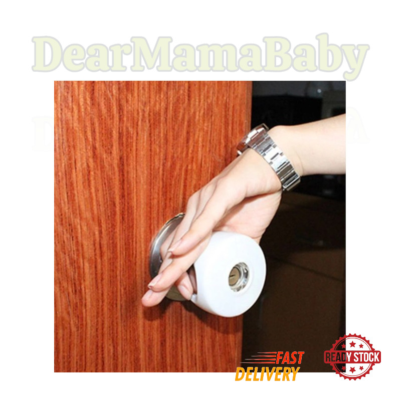 Home Round Knob Door Handle Safety Cover Baby Safety Care Home Room Door Knob Covers x 1