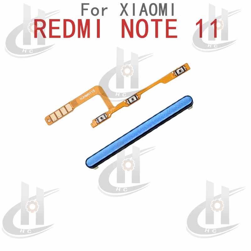 สําหรับ Xiaomi Redmi Note 11 11S 4G ปุ่มด้านข้าง Flex Cable Keys ปุ่มปิดระดับเสียงปุ่มขึ้นและลงด้านข้างอะไหล่ทดแทน - รูปที่ 7