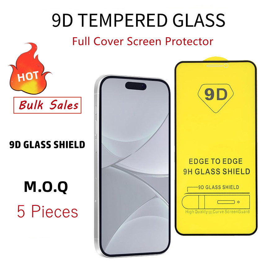 9d Full Cover HD TEMPERED GLASS SCREEN PROTECTOR สําหรับ Iphone 16 15 14 13 12 11 PRO MAX Plus X XS MAX XR SE2022 7G 8G 7+ 8 Plus