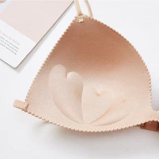TBra（818）บราไร้โครง ตะขอหลัง ดันทรงหัวใจ Free size 2สี ดำ ขาว