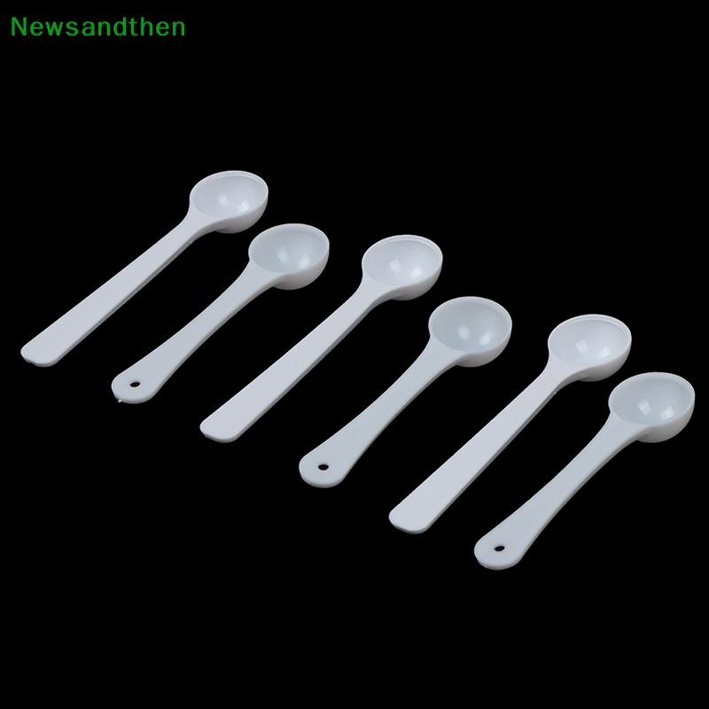 Newsandthen 20PCS 1g พลาสติก 1 กรัมตัก/ช้อนสําหรับอาหาร/นม/Medcine ช้อนตวง Nice