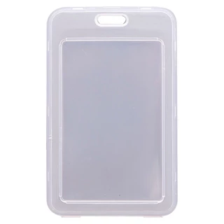 เคสพลาสติกใส PVC กันน้ํา สําหรับใส่บัตรเครดิต บัตรประจําตัวนักเรียน card holder Safety Business Card Case Work Car