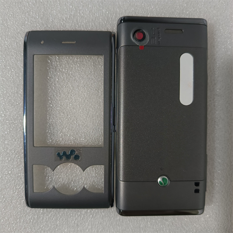 สําหรับ Sony Ericsson W595 เคสกรอบด้านหน้า + อะไหล่ซ่อมฝาหลังแบตเตอรี่