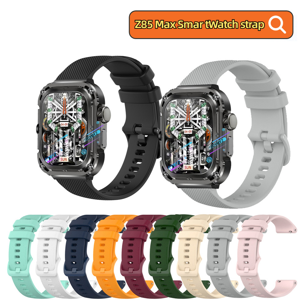 Z85 max สายนาฬิกาอัจฉริยะ สายซิลิโคน สําหรับ z85 max สายนาฬิกา สายรัดข้อมือกีฬา