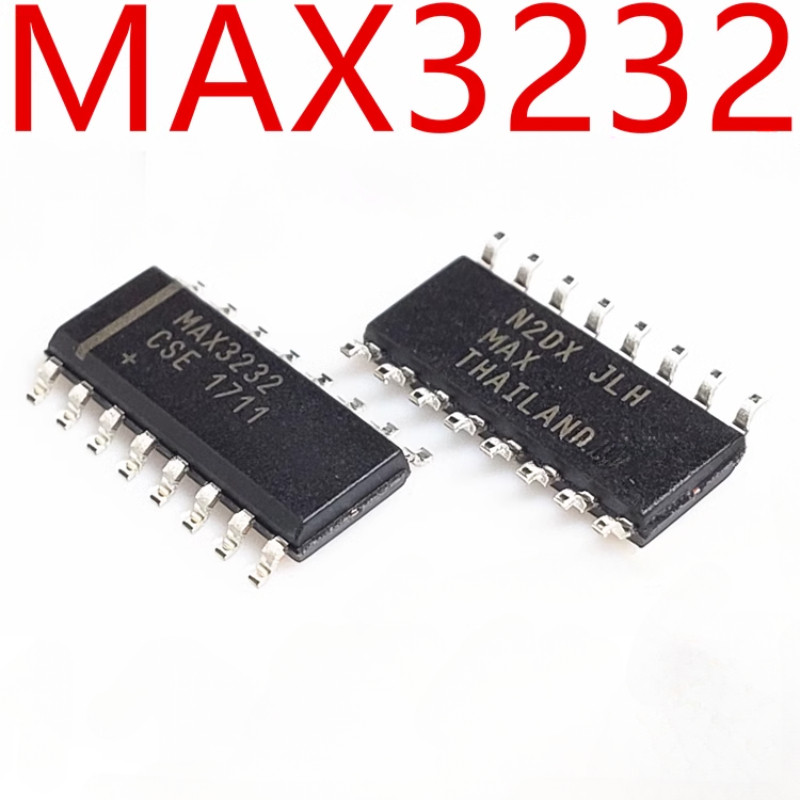 5 ชิ้น MAX3232 MAX3232ESE MAX3232CSE SOP-16 RS-232 Transceiver IC