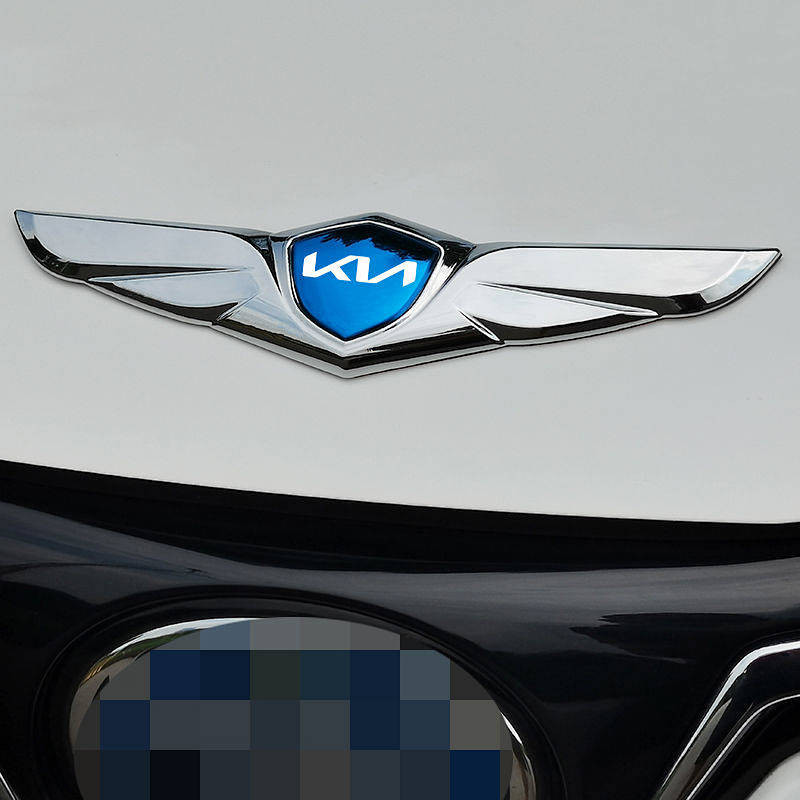【Ready Stock】 Kia Car Badge Sticker K3 K2 K5 Kx7 Car Supplies Smart Running Bumper Stickers Car Head