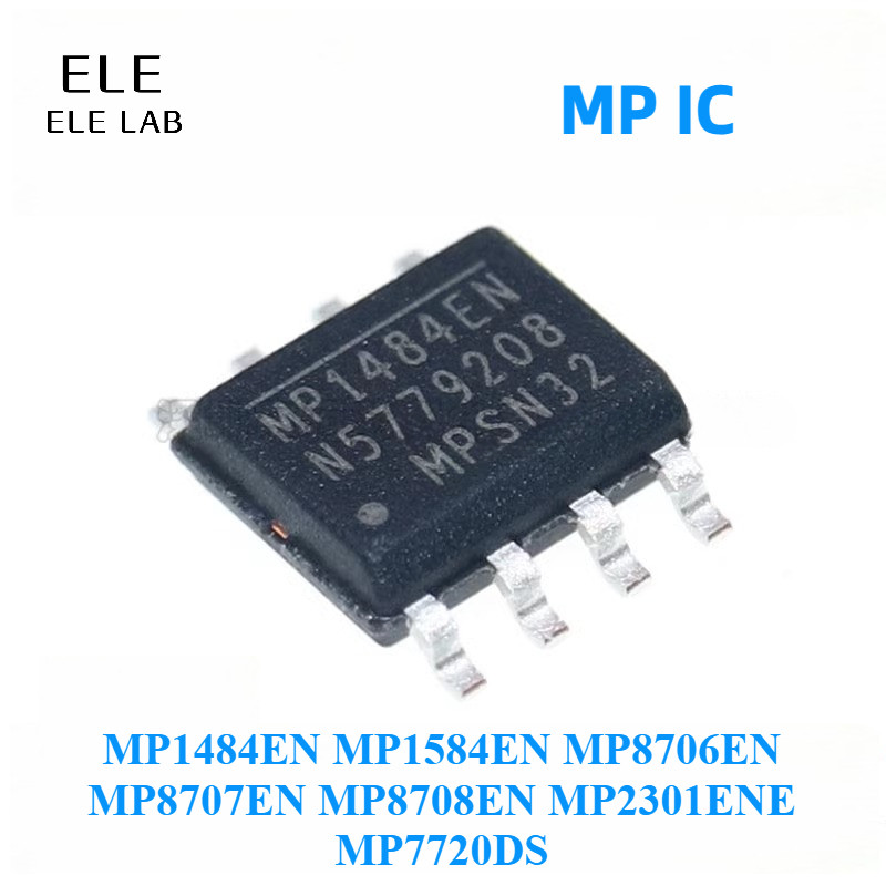 ‌ต้นฉบับ MP1484 MP1584 MP8706 MP8707 MP8708 MP2301 MP7720 MP7720DS SOP-8 DC-DC Converter IC