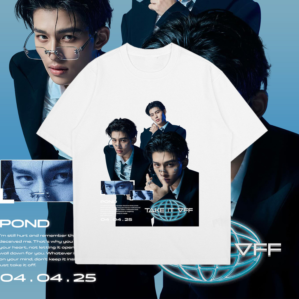 UNISEX เสื้อยืดผ้าฝ้ายแบบใหม่ JASPER T-SHIRT เสื้อยืด TAKE IT OFF -JASPER 2025 T-SHIRT S-5XL