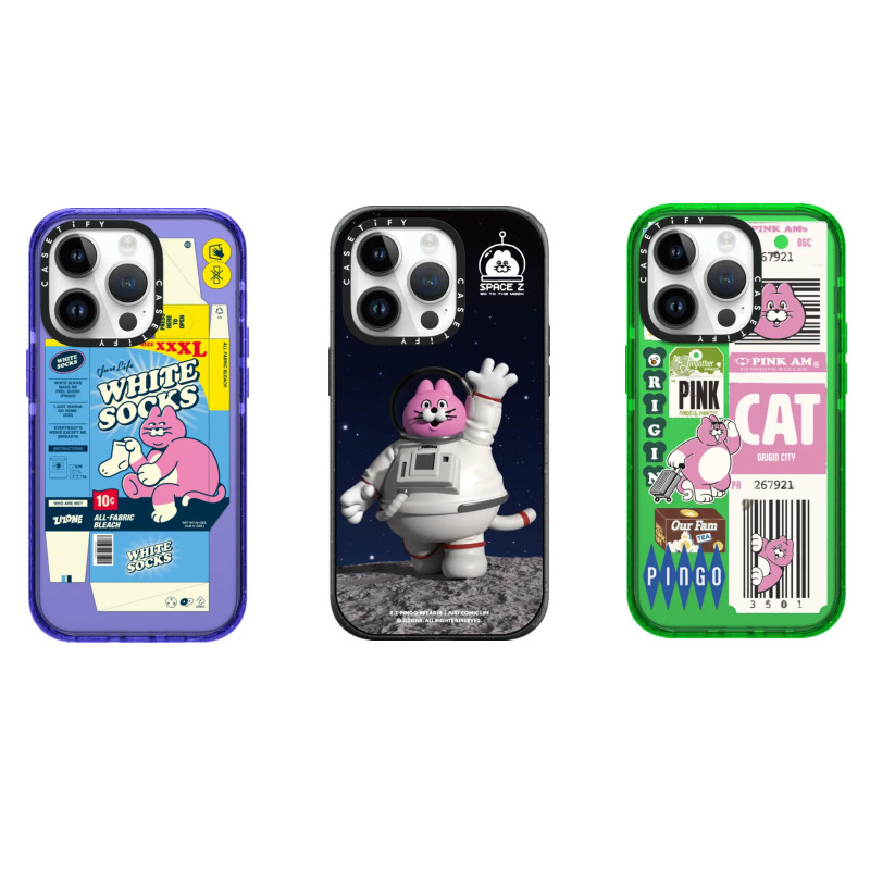 Caseti Cat Mouse Zizone Soft Case สําหรับ iPhone 16 16e 15 14 Plus 11 12 13 Pro Max กันกระแทก TPU ซิ