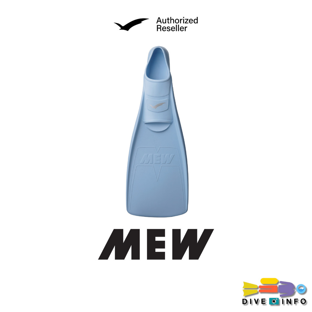 GULL MEW Full-Foot Fin (ตีนกบ อุปกรณ์ดำน้ำ)