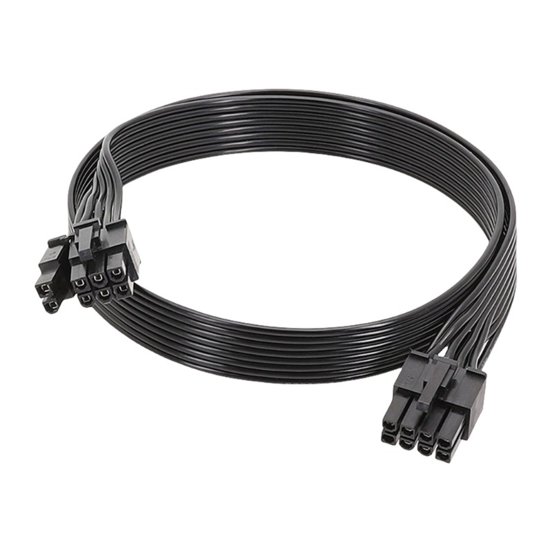 GOO 18AWG 8Pin ถึง 6+2 Pin สายชาย GPU สายไฟสําหรับ Consistent Power Delivery