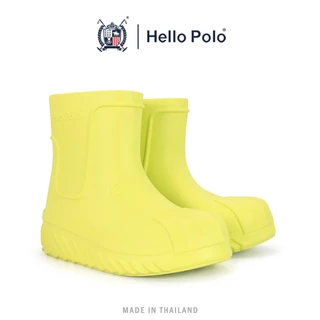 Hello Polo รองเท้ายางeva กันน้ำ แฟชั่น รองเท้าบูทหุ้มข้อ รองเท้าบูทกันฝน รองเท้าบูทบูทกันน้ำ Size 36-41 HP8029