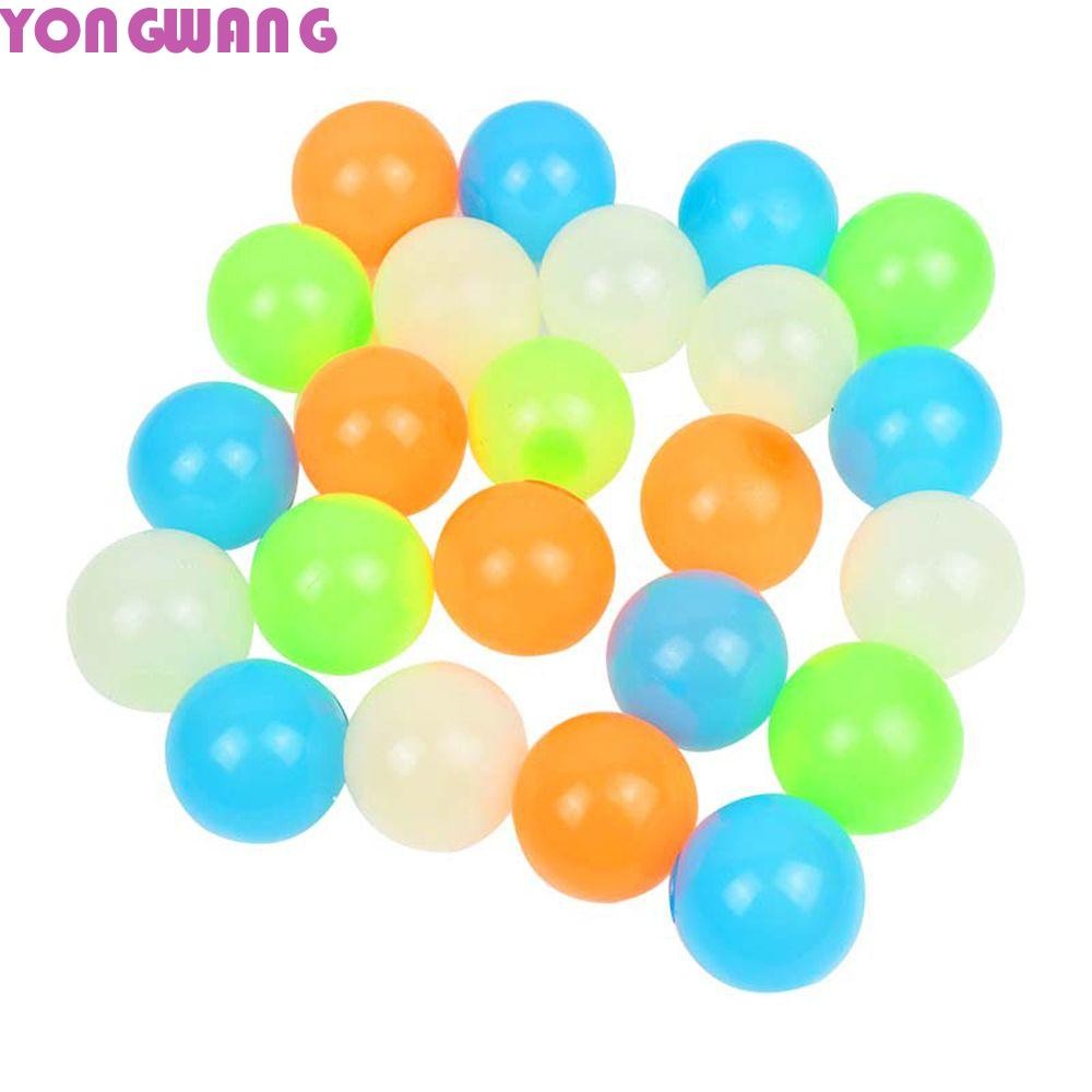 YONGWANG66HR Sticky Wall Ball เด็ก Bounce คุณภาพสูงความเครียดบรรเทา Decompression Ball Sticky Ball T