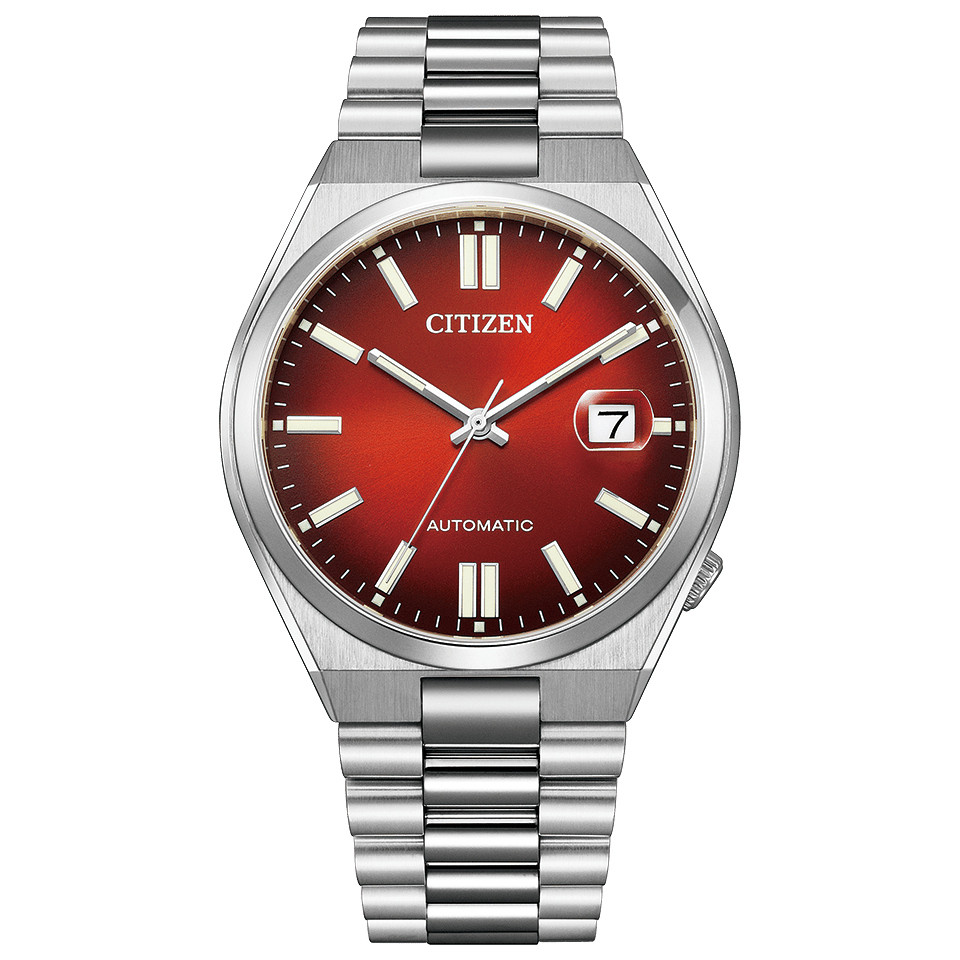 JDM APRIL WATCH ★ CITIZEN นาฬิกาข้อมือผู้หญิง กลไกอัตโนมัติ กันน้ำ 100 เมตร สแตนเลสสตีล กระจกแซฟไฟร์