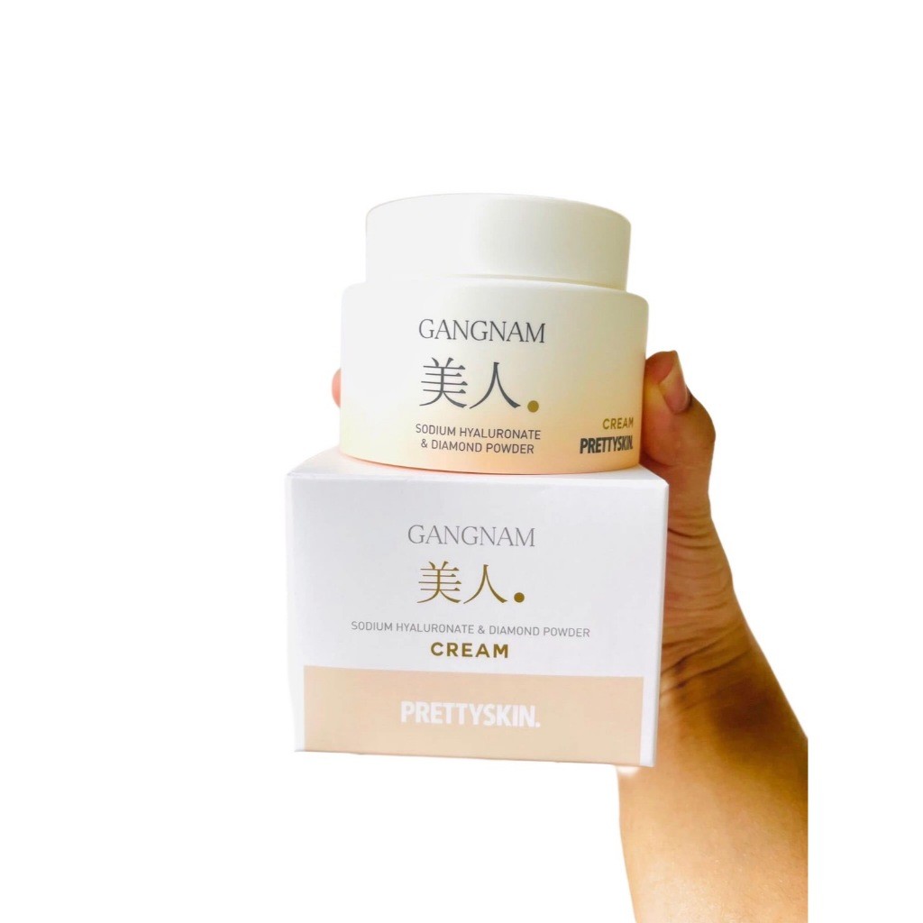 ถูกที่สุด Pretty Skin Gangnam Miin Cream 50ml.ครีมบำรุงผิว เหมาะสำหรับผิวที่แห้งขาดน้ำ