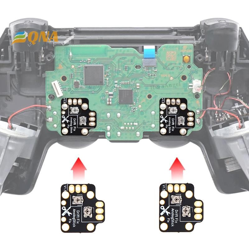 [QNA] 10 ชิ้น Analog Stick Drift Fix Mod รีเซ็ต Drift Thumbstick ความต้านทานสอบเทียบแผ่นสําหรับ PS5 PS4/Xboxone เกมคอนโทรลเลอร์ใหม่