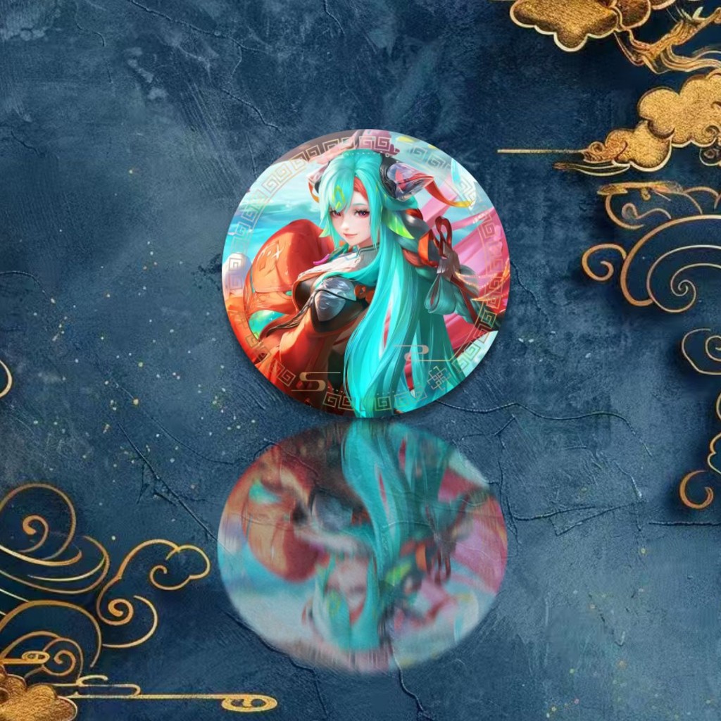 ที่โดดเด่น/เลือก Kings Glory Merchanise Spring Festival Bar Chiyao Diaochan Taji Skin กระเป๋านักเรีย