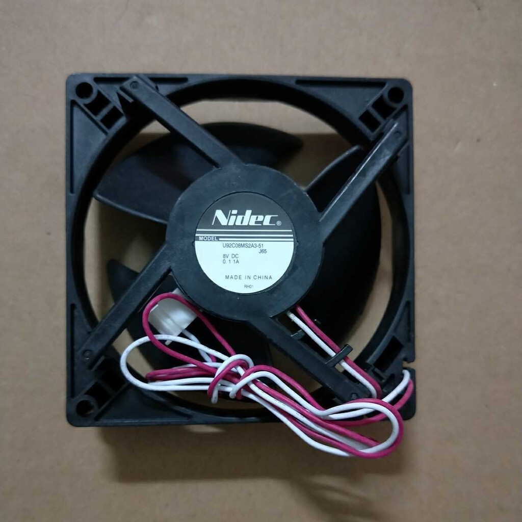 I Original NIDEC 9 ซม.9025 U92C08MS2A3-51 8V DC 0.11A พัดลมตู้เย็น instock