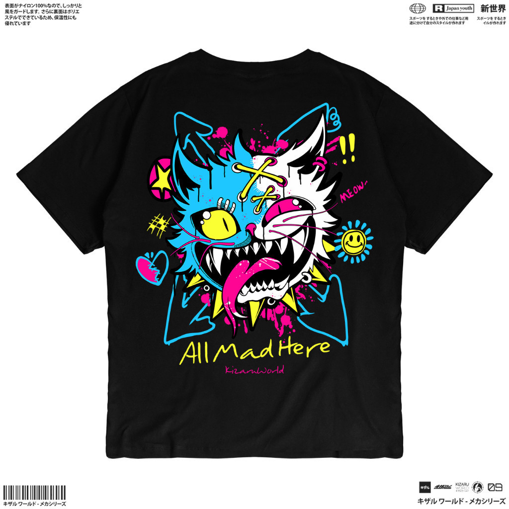 เสื้อยืด KIZARU Origin MAD CHESHIRE