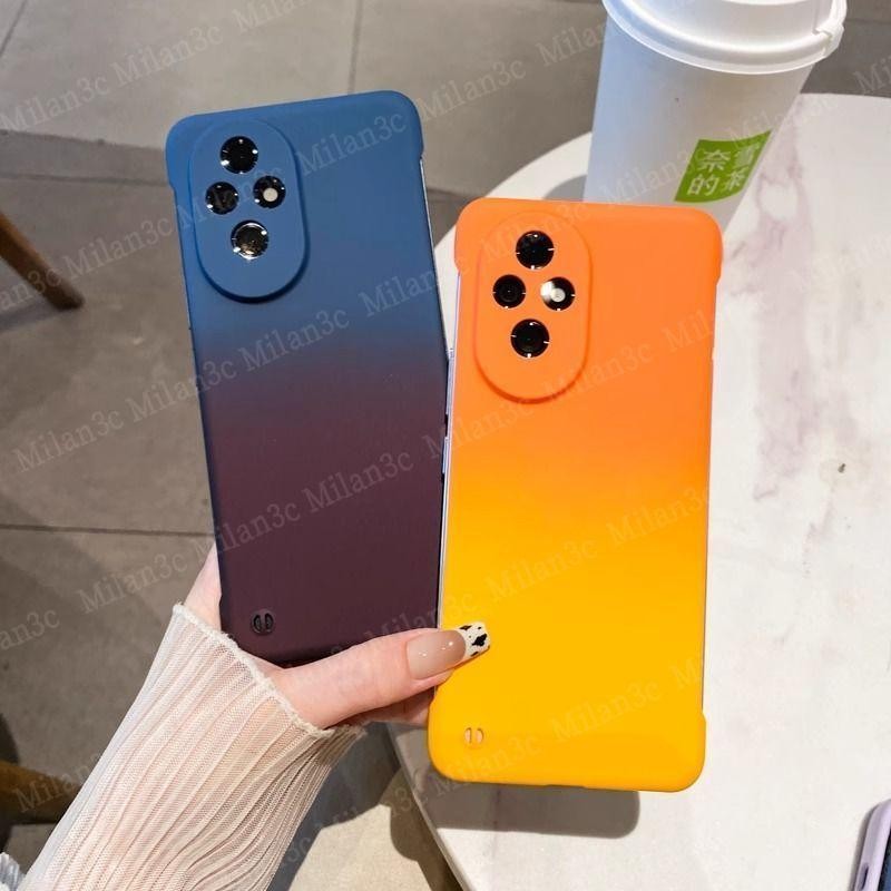 เคส For Honor 200 เคส Honor 200 Pro เคสโทรศัพท์กันกระแทกไร้ขอบไล่เฉดสี เคสโทรศัพท์แบบบางพิเศษและแข็ง