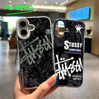 For เคสโทรศัพท์ OPPO A3 A3X A60 5G A9 A18 แบรนด์สตัซซี่ A38 A15 A15s A60 A35 A17 A17K A79 5G OPPOA57 4G A55 A77