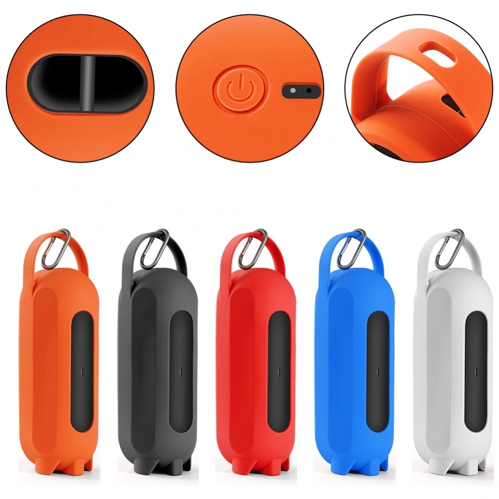 เคสซิลิโคนทนทานสําหรับลําโพงไร้สาย Beats Pill ขนส่งง่ายพร้อมที่จับ