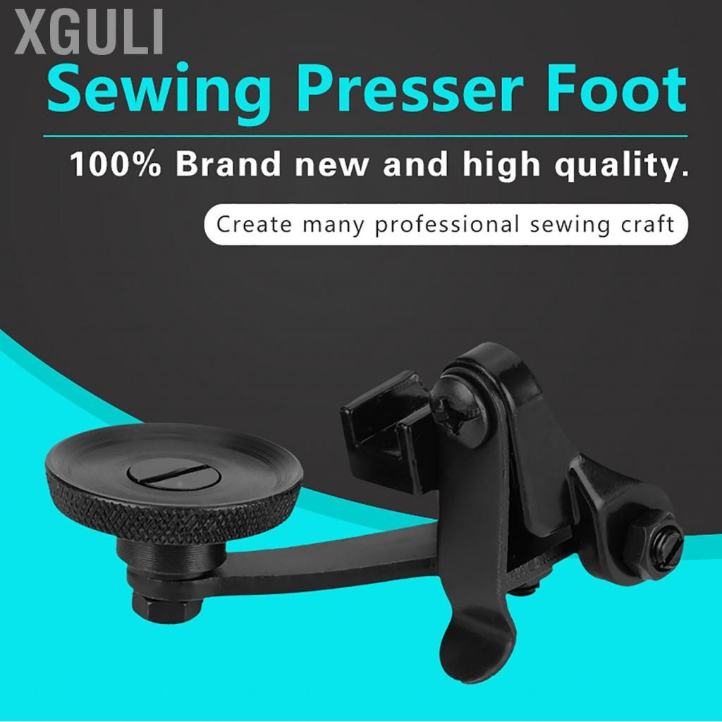 Xguli จักรเย็บผ้า Presser Foot Roller Plate Feed Singer อะไหล่ทนทาน