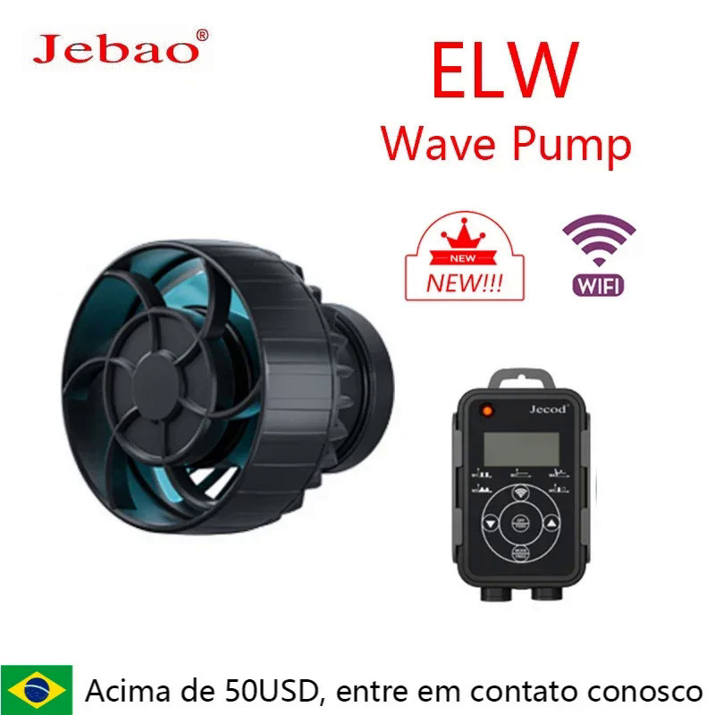 2024 jebao WIFI Wave Pump ELW Aquarium Water Pump Filter Fish Tank Ultra Quiet Operation Pump With W