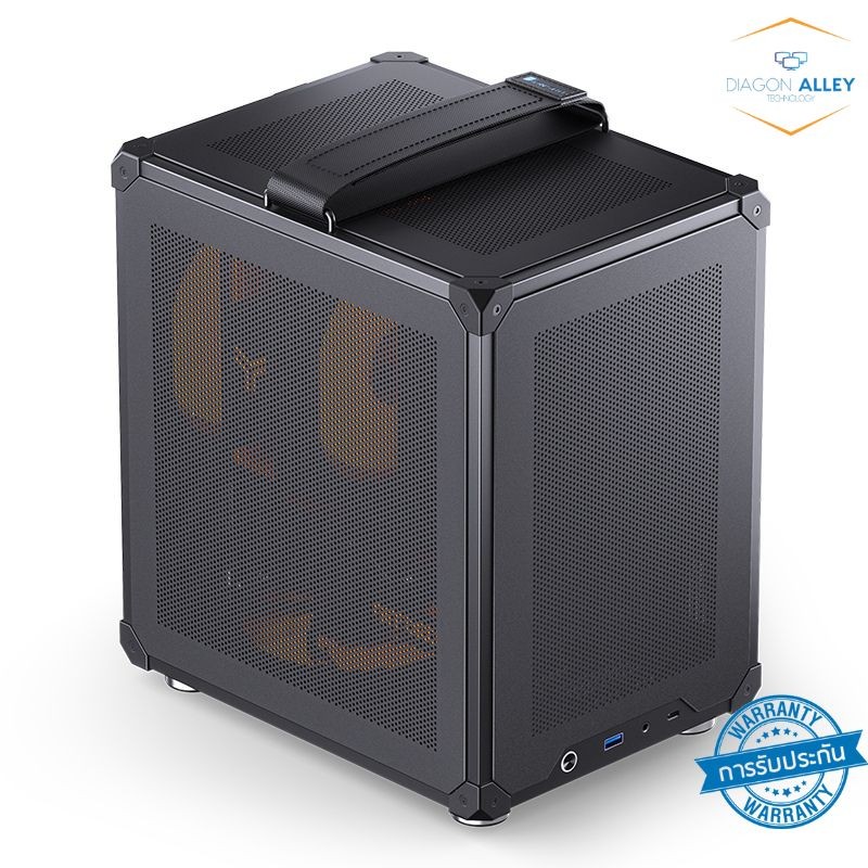Jonsbo C6 Handle Mini-ITX เคสคอมพิวเตอร์ พัดลม2ตัว