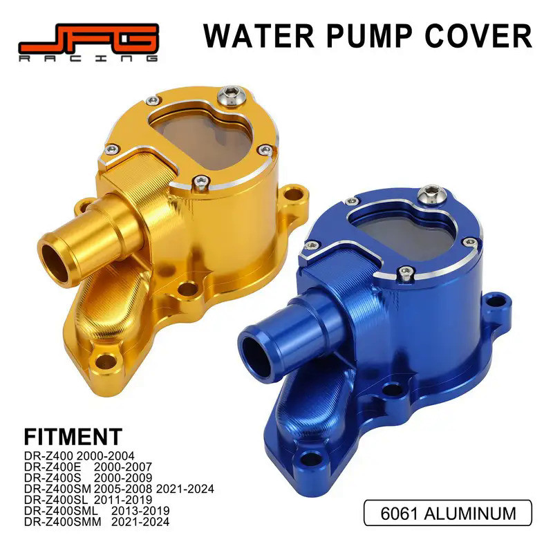 MoMotorcycles Accessories Water Pump Cover CNC For Suzuki DRZ400 DRZ400E DRZ400S DRZ DRZ400SM DRZ400