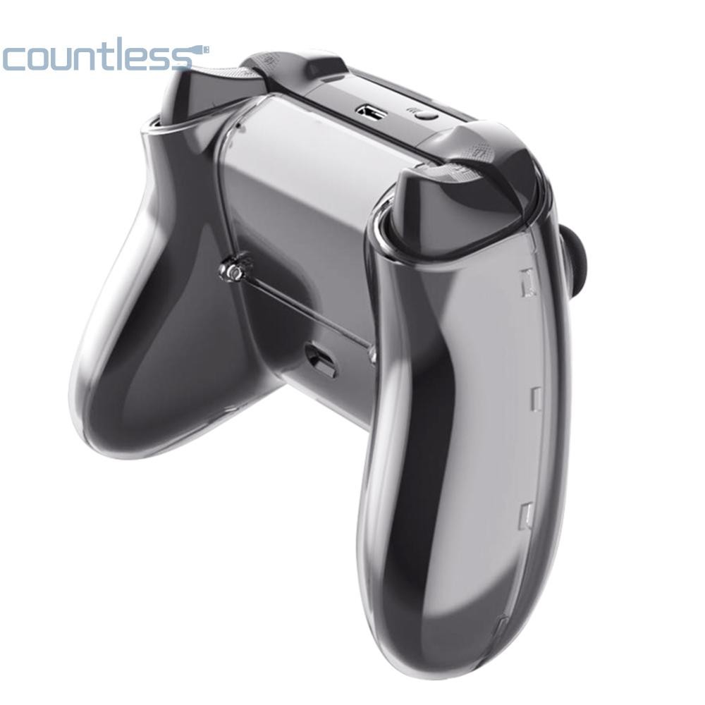 Anti-slip Transparent Skin Housing Case เคสคริสตัลใสสําหรับ Xbox Series X/S A [counterless.th]