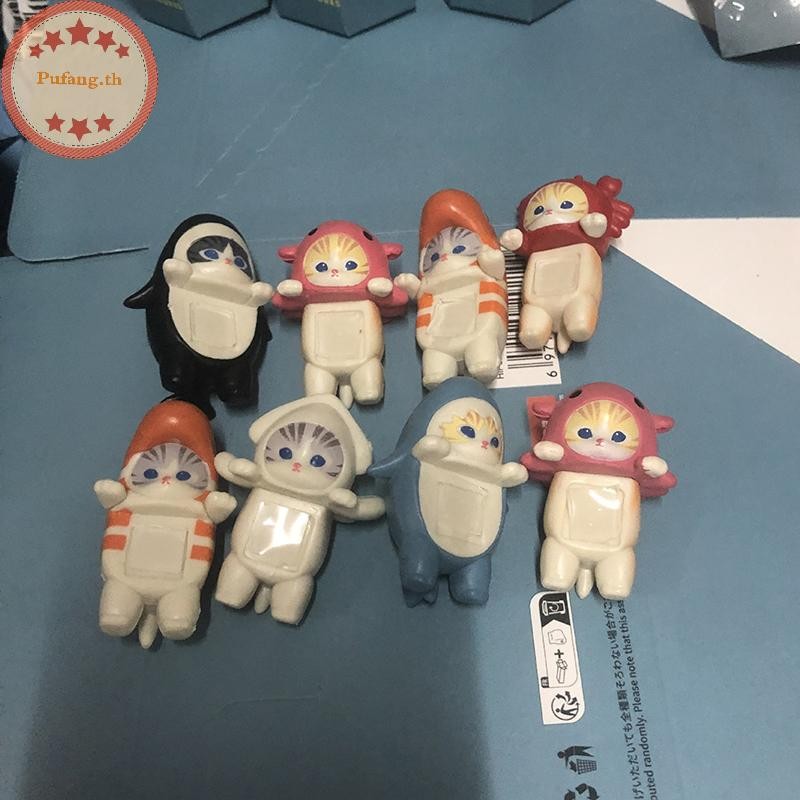 Pufang 1 PC Sonny Angel & Mufusand Cat Series กล่องตาบอดอินเทรนด์เล่น Handmade ตกแต่งของขวัญสร้างสรรค์ TH