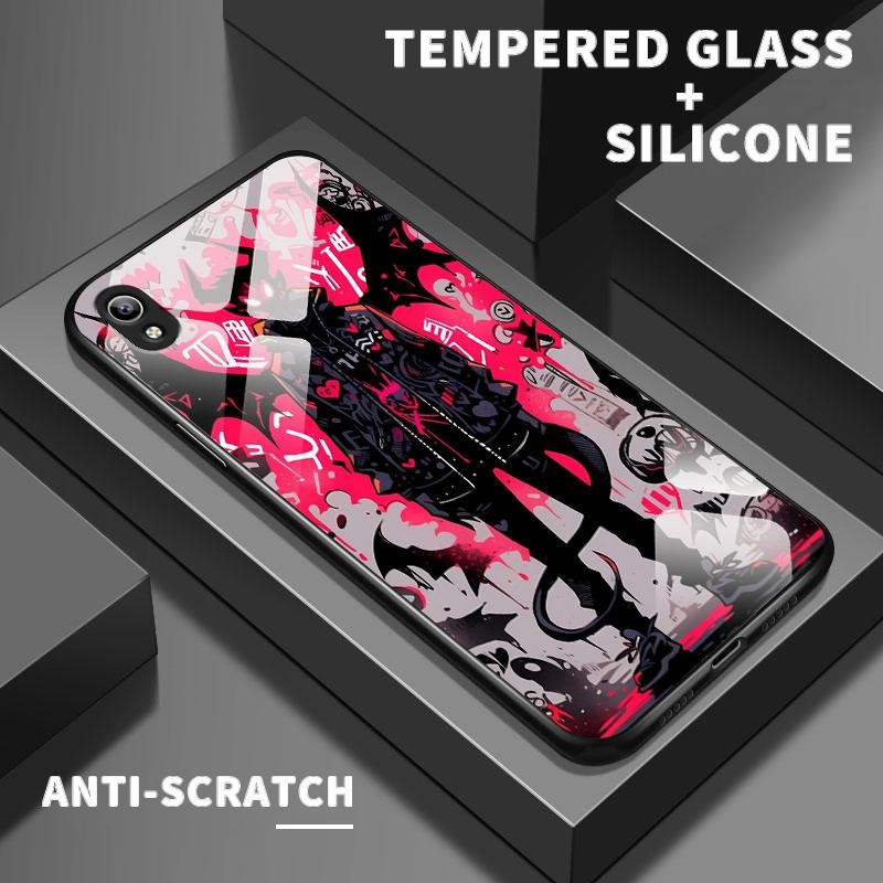 เหมาะสำหรับ VIVO Y91C Y91 Y91i Y93 Y90 Y9s กรณีโทรศัพท์มือถือ Cool Anime Demon Anime เคส