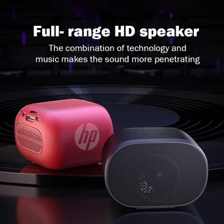 HP ลำโพงบลูทูธ Mini ลำโพง Bluetooth speaker ไมโครโฟน HD ขนาดเล็ก พกพาสะดวก เสียงดี เบสหนัก สําหรับกลางแจ้