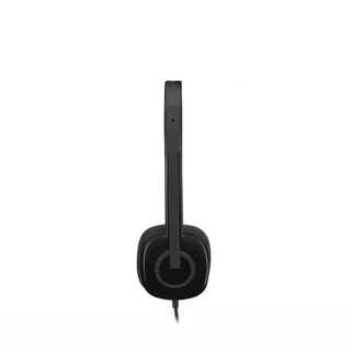 LOGITECH H151 STEREO HEADSET หูฟังสเตอริโอพร้อมไมโครโฟนตัดเสียงรบกวน