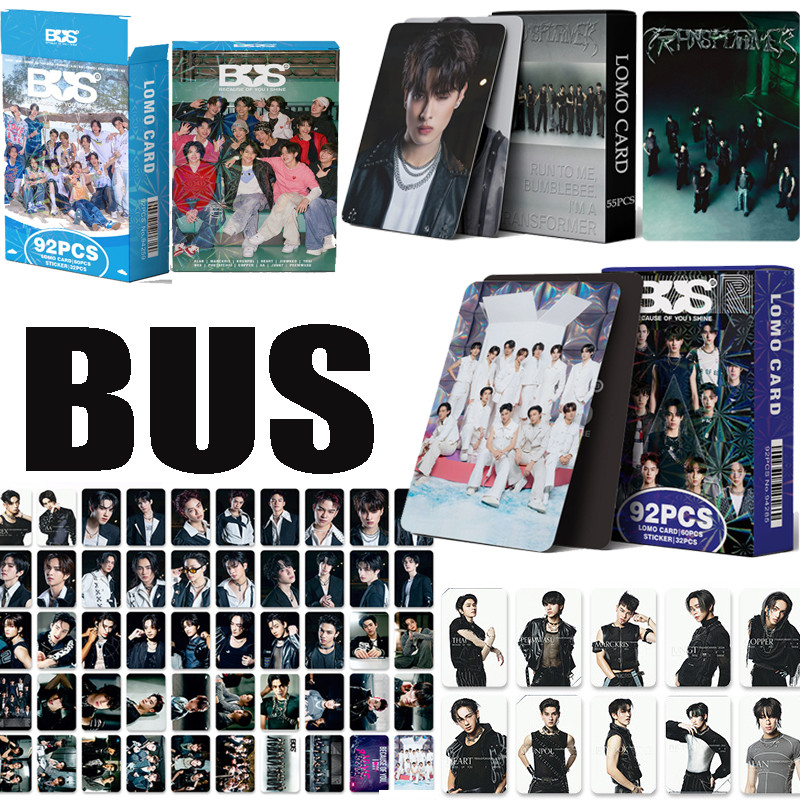Bus Card Album TRANSFORMER เพราะคุณ I Shine Bus Debut Photocard พร้อมสติกเกอร์ Idol ของสะสมการ์ดของท