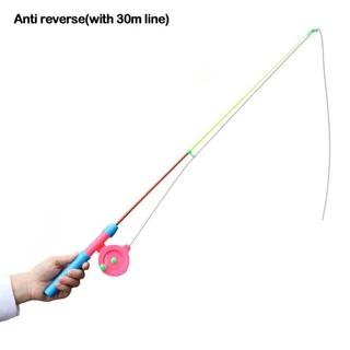 Qinyuz9 ตกปลาน้ําแข็งปากกา Pole,ฤดูหนาว Retractable Ice Fishing Rods, 2024 แบบพกพา 35/40/75/80 ซม.เด็ก Ice Fishing Rod Ice ฤดูหนาวตกปลา