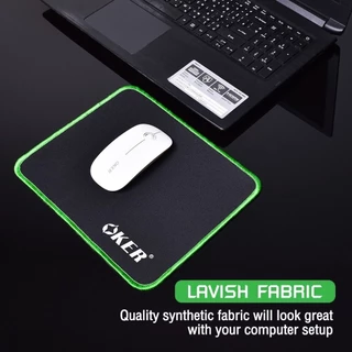 OKER PA-203 GAMING MOUSE PAD แผ่นรองเมาส์ขนาดเล็ก แผ่นรองเมาส์
