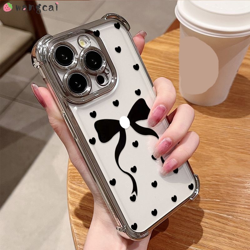 สําหรับRealme 14 5G Pro Plus 8 8s C25Y C21Y C21 V13 V5 Q3s Q3t Q3i Neo 7 Narzo 30 5Gเคสโทรศัพท์สีดํา