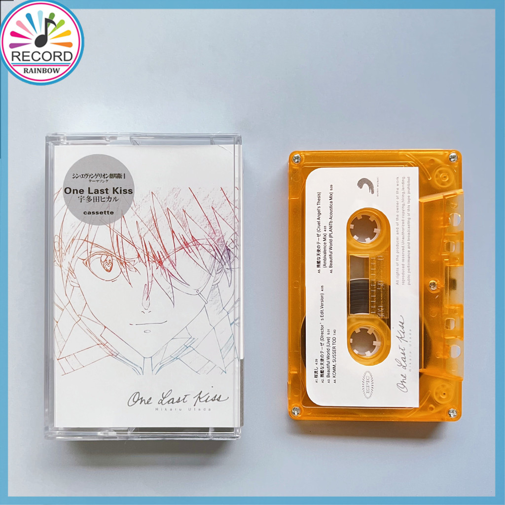 Utada Hikaru One Last Kiss EVA Cassette Tape Brand New [Sealed] Original