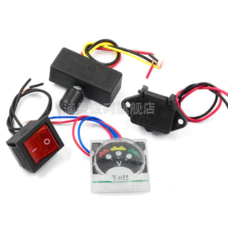 เครื่องพ่นสารเคมีไฟฟ้าตัวควบคุมความเร็ว 12V Switching Power สารานุกรมสีแดงซ็อกเก็ต 12V เครื่องพ่นสารเคมีการเกษตรความเร็วอุปกรณ์เสริม