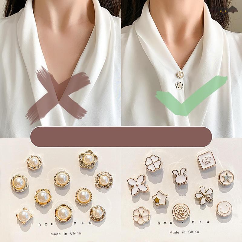[PE] เข็มกลัดตกแต่งคอปิดหัวเข็มขัดป้องกันแสงสิ่งประดิษฐ์หมุดเล็ก TH