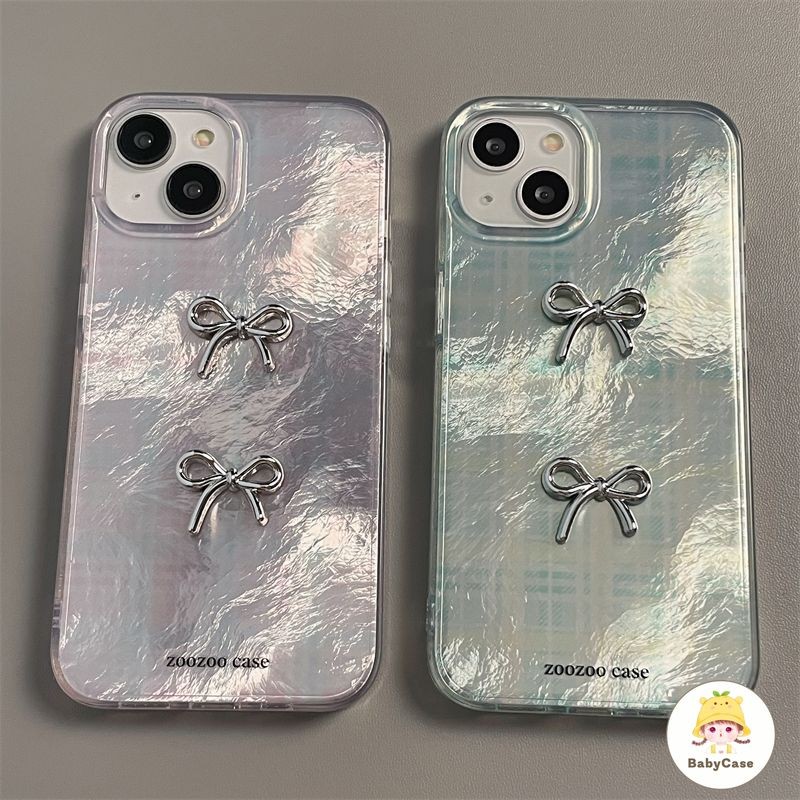 เคสไอโฟน 16 11 สำหรับ iPhone 13 15 11 16 12 14 Pro Max 7Plus 16 7 8 15 Plus XR X XS Max หวานระลอกคลื่นอ่อนสดใหม่