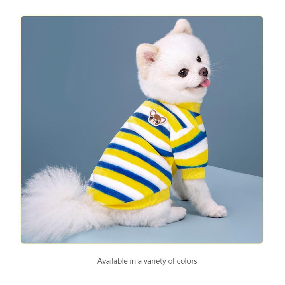 Timekey Rainbow เสื้อผ้าสุนัข Warm Pet เสื้อขนแกะสัตว์เลี้ยงสุนัขเสื้อผ้าสําหรับสุนัขเสื้อผ้าสัตว์เลี้ยงสุนัขเครื่องแต่งกาย J7S5 - รูปที่ 6